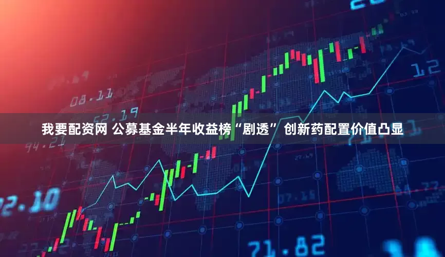 我要配资网 公募基金半年收益榜“剧透” 创新药配置价值凸显