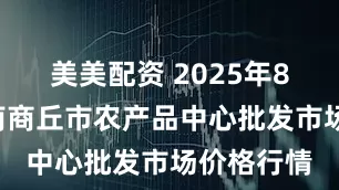 美美配资 2025年8月6日河南商丘市农产品中心批发市场价格行情