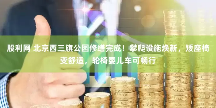 股利网 北京西三旗公园修缮完成！攀爬设施焕新，矮座椅变舒适，轮椅婴儿车可畅行